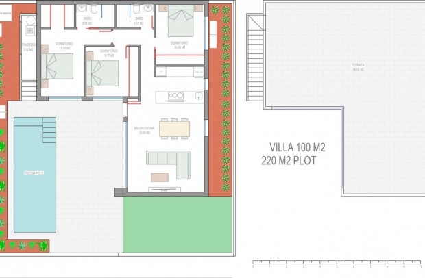 New Build - Detached House / Villa - Santiago de la Ribera - Dos Mares
