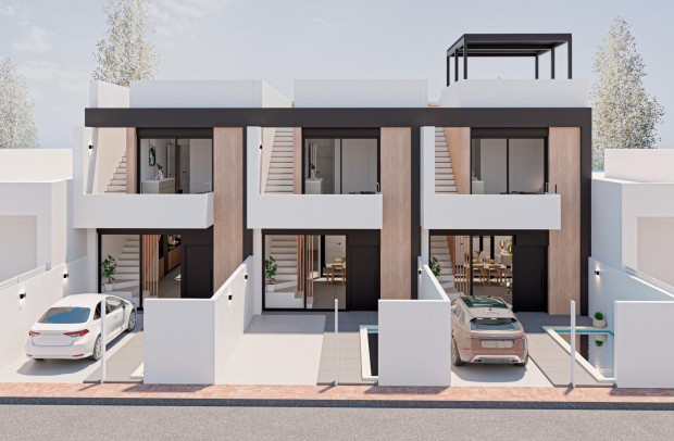 Maison de ville - Nouvelle construction - San Pedro del Pinatar - NB-46172