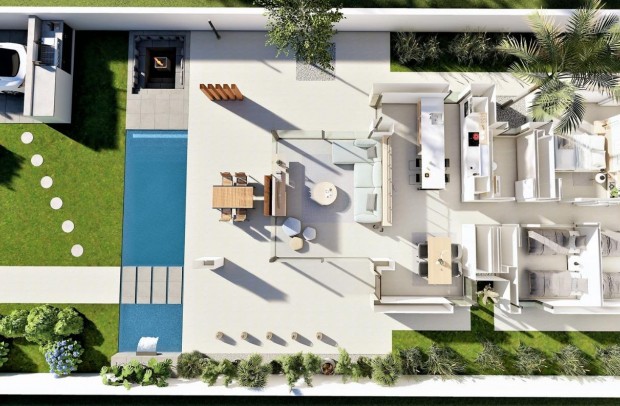 New Build - Detached House / Villa - San Fulgencio - El Oasis