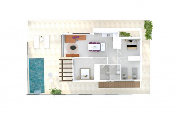 New Build - Detached House / Villa - Vera - Vera Playa