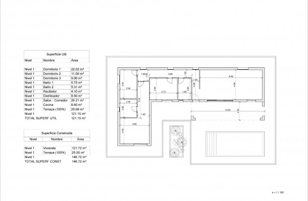 Nueva construcción  - Detached House / Villa - Pinoso - Lel