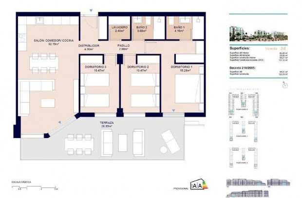Nueva construcción  - Apartment - Almerimar - 1ª Linea De Playa