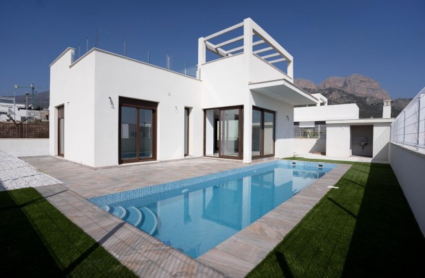 New Build - Detached House / Villa - Polop - Alberca