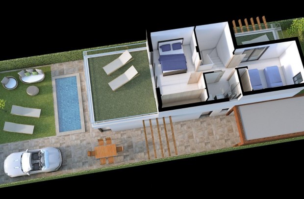 Nueva construcción  - Detached House / Villa - Los Alcazares - Serena Golf