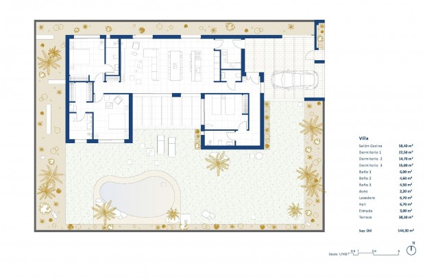 Nueva construcción  - Detached House / Villa - BAOS Y MENDIGO - Altaona Golf And Country Village