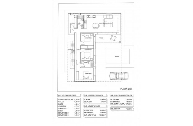 New Build - Detached House / Villa - Pinoso - Campo