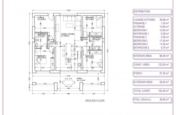 Nouvelle construction - Detached House / Villa - Pinoso - Campo