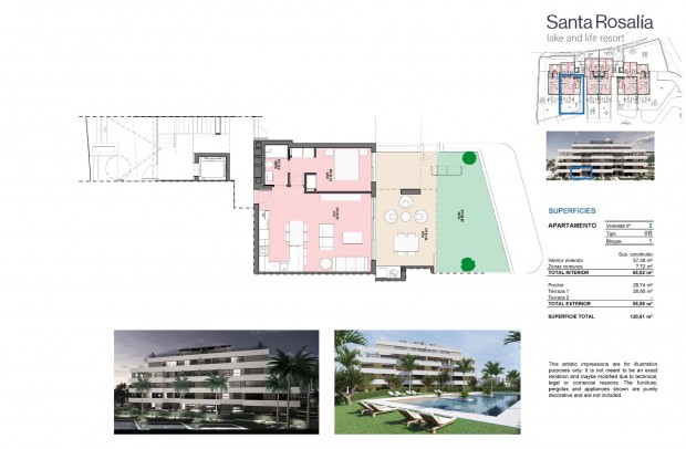 New Build - Apartment - Torre Pacheco - Santa Rosalia Lake And Life Resort