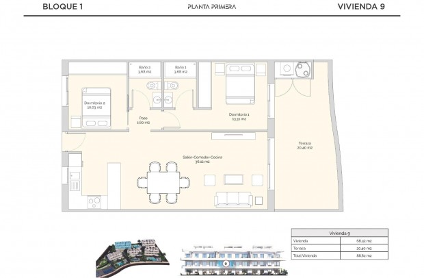 Nueva construcción  - Apartment - Finestrat - Golf Piug Campana