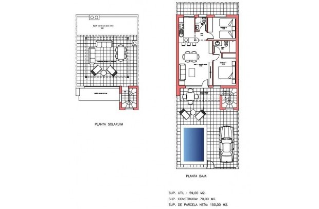 Nouvelle construction - Maison de ville - Fuente Alamo - La Pinilla