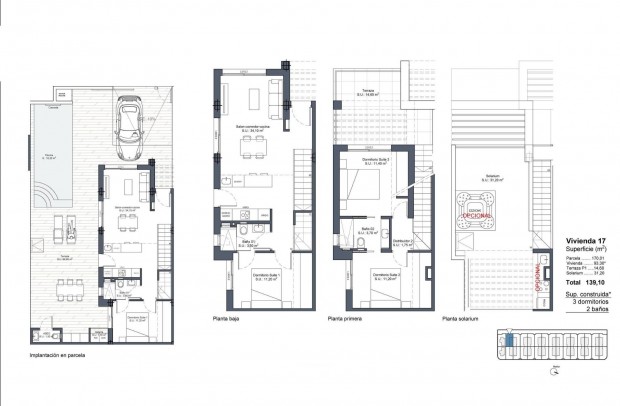 New Build - Town house - Ciudad Quesada - Lo Marabú