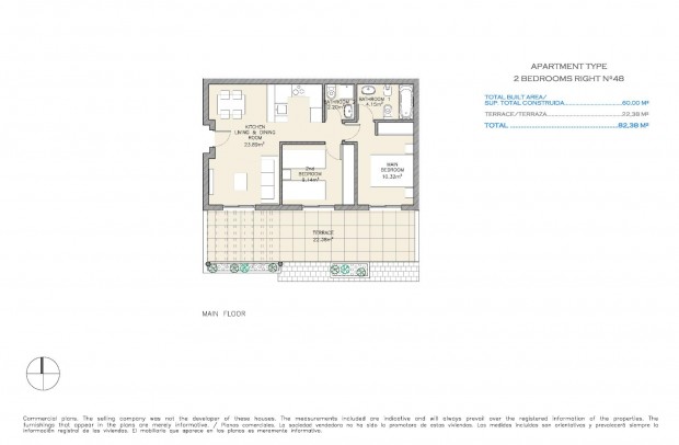 Nueva construcción  - Apartment - Águilas - Collados