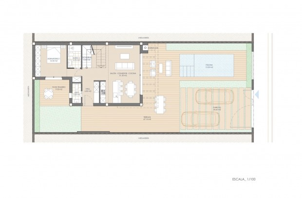 Nueva construcción  - Detached House / Villa - San Juan de los Terreros - Las Mimosas