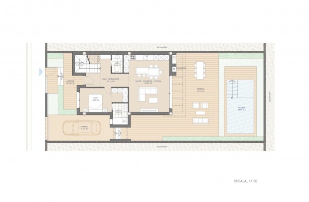 Nueva construcción  - Detached House / Villa - San Juan de los Terreros - Las Mimosas