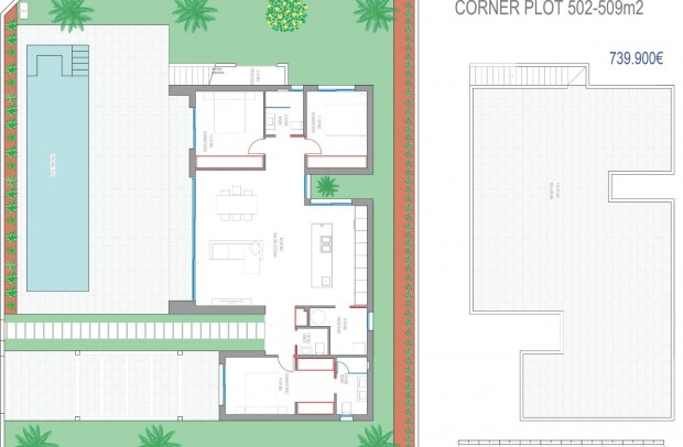 New Build - Detached House / Villa - Los Alcazares - Serena Golf