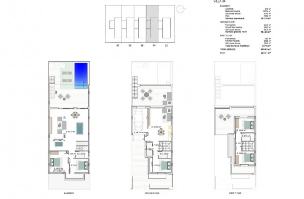 New Build - Town house - Los Alcazares - Serena Golf