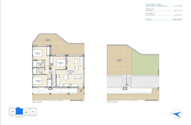 New Build - Apartment - Los Alcazares - Serena Golf