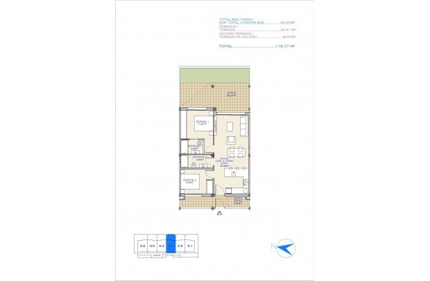 New Build - Apartment - Los Alcazares - Serena Golf