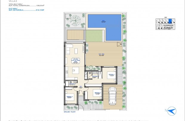 Nueva construcción  - Detached House / Villa - Los Alcazares - Lomas del Rame