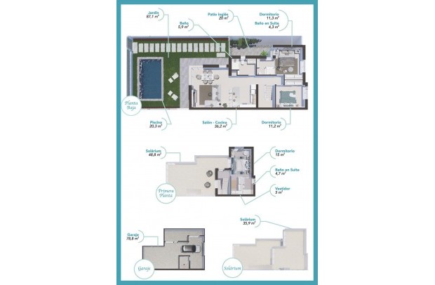 Nueva construcción  - Detached House / Villa - Los Alcazares - Serena Golf