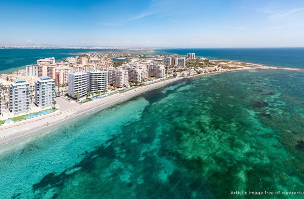 Nueva construcción  - Apartment - La Manga del Mar Menor - 1ª Linea Del Mar Mediterraneo