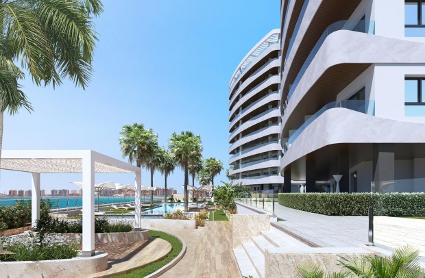 Nueva construcción  - Apartment - La Manga del Mar Menor - 1ª Linea Del Mar Mediterraneo