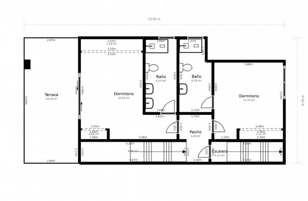 Revente - Semi-Detached - Ciudad Quesada