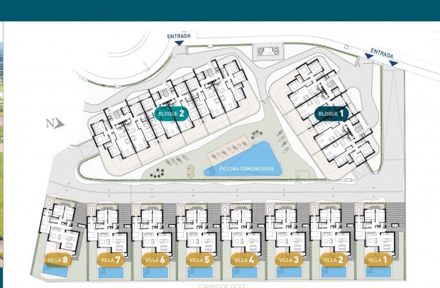 New Build - Apartment - Los Alcazares - Serena Golf
