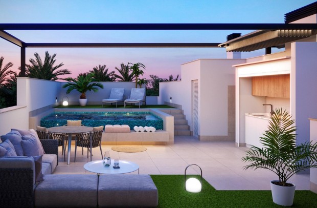 New Build - Bungalow - Pilar de la Horadada - parques de Andromeda