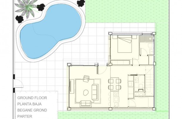 New Build - Villa Detached - Torre Pacheco - Roldán