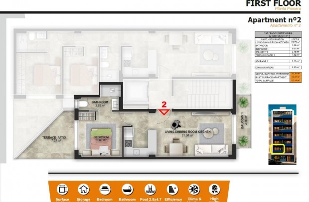 Nouvelle construction - Apartment - Torrevieja - Playa del Acequion