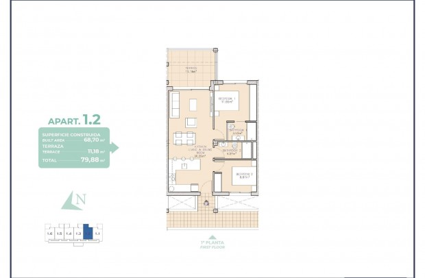 Nueva construcción  - Apartment - Los Alcazares - Serena Golf