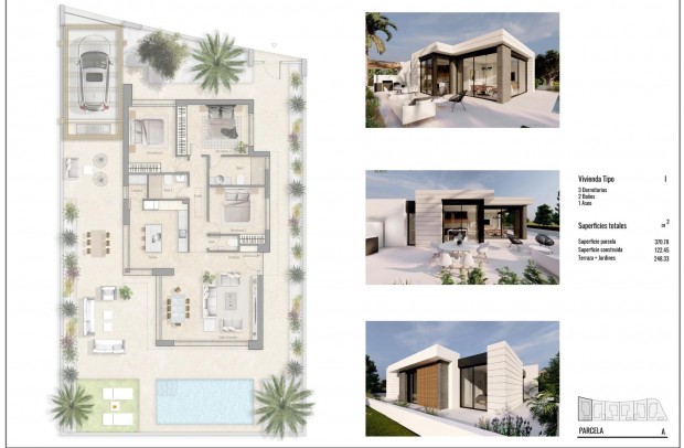 New Build - Detached House / Villa - Pilar de la Horadada - Roda Golf