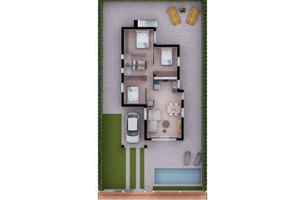 Nueva construcción  - Detached House / Villa - Los Alcazares - Serena Golf