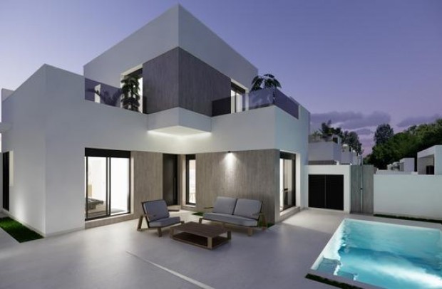 New Build - Detached House / Villa - San Fulgencio - Polideportivo