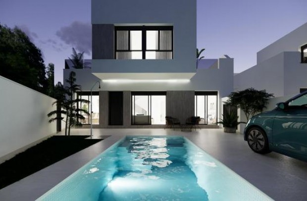 New Build - Detached House / Villa - San Fulgencio - Polideportivo