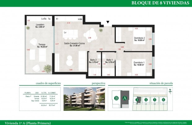 Nouvelle construction - Apartment - Alhama De Murcia - Condado De Alhama Golf Resort