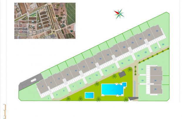New Build - Bungalow - Pilar de la Horadada - pueblo