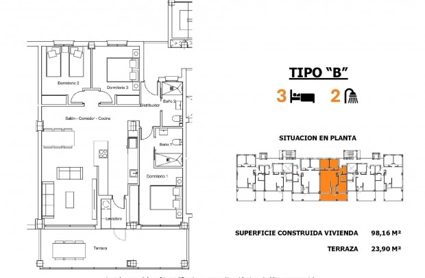 Nouvelle construction - Apartment - San Miguel de Salinas - Pueblo
