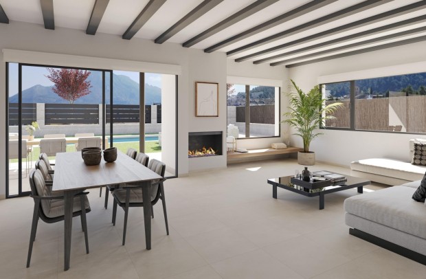 New Build - Villa Detached - Penaguila - El Olivar