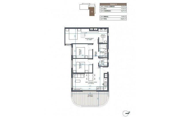 Nouvelle construction - Apartment - Guardamar del Segura - Camino del Puerto
