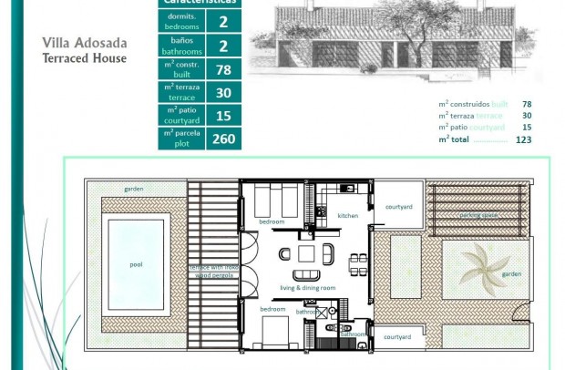 New Build - Town house - Sucina - Peraleja Golf