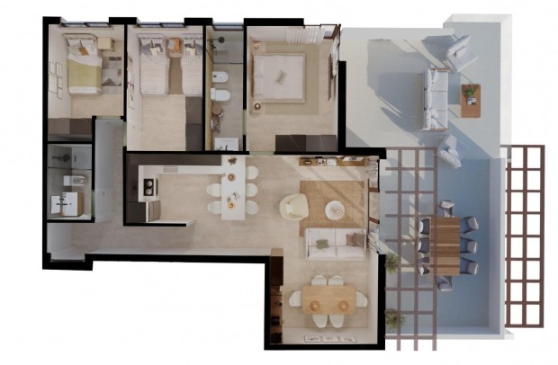 Nouvelle construction - Apartment - Vera - Vera Playa