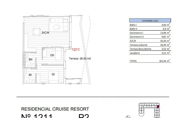 Resale - Apartment - San Miguel de Salinas