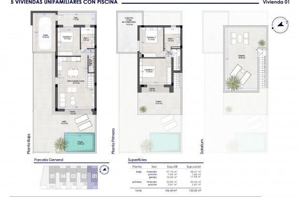 New Build - Villa Detached - San Pedro del Pinatar - Polideportivo