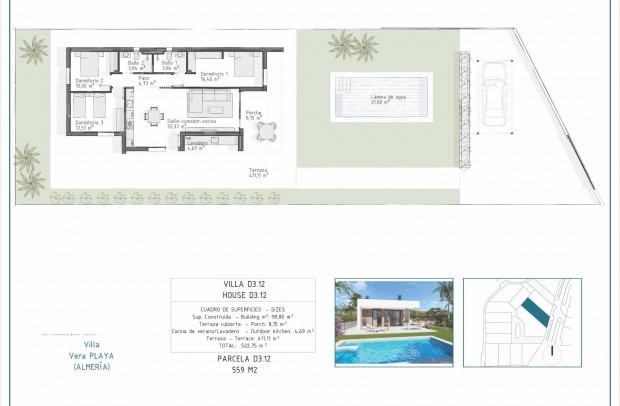 Nueva construcción  - Villa Detached - Vera - Pueblo Salinas