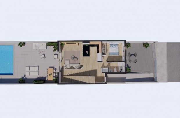 New Build - Town house - Los Alcazares - Serena Golf