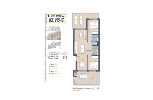 New Build - Apartment - Los Alcazares - Serena Golf