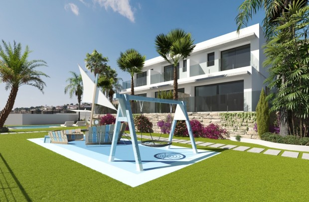 New Build - Townhouse - Finestrat - Balcon sierra cortina