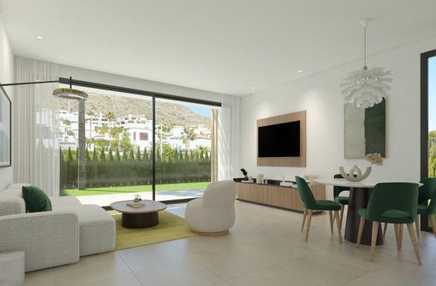 New Build - Townhouse - Finestrat - Balcon sierra cortina